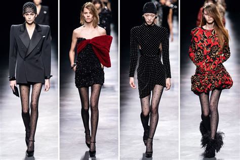 ysl skinny models|Skeletal models including Kaia Gerber storm YSL runaway .